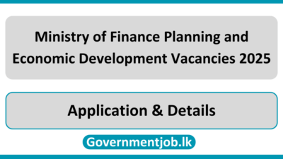 Ministry of Finance Planning and Economic Development Vacancies 2025