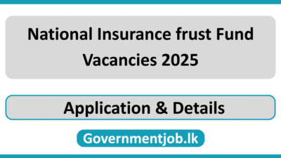 National Insurance frust Fund Vacancies 2025
