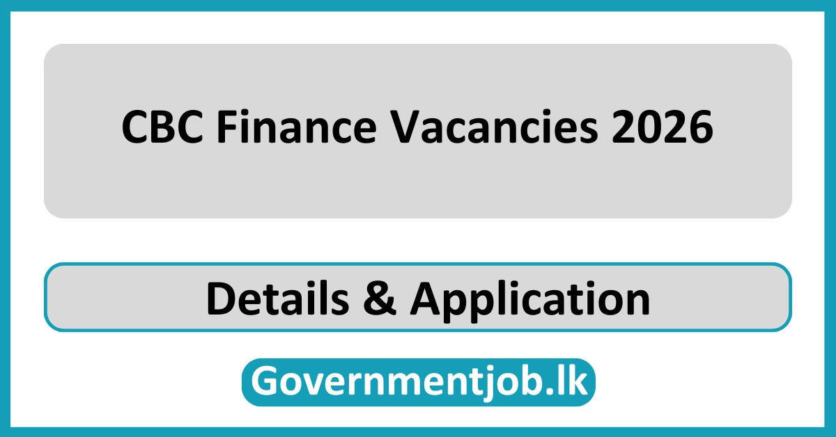 CBC Finance Vacancies 2026