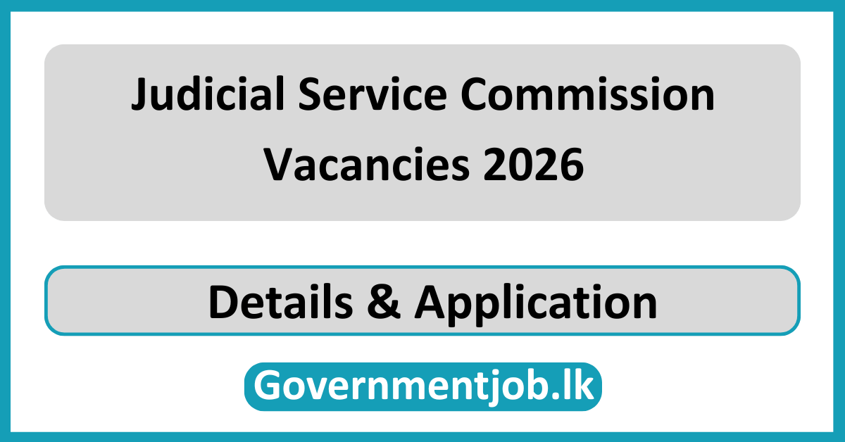 Judicial Service Commission Vacancies 2026