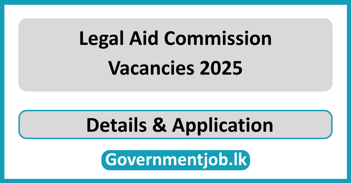 Legal Aid Commission Vacancies 2025
