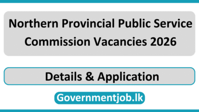Northern Provincial Public Service Commission Vacancies 2026
