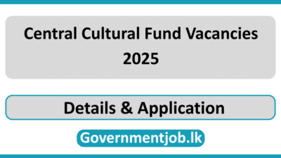 Central Cultural Fund Vacancies 2025