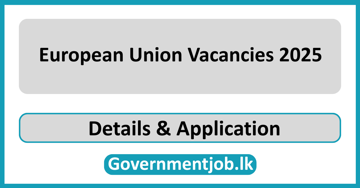 European Union Vacancies 2025