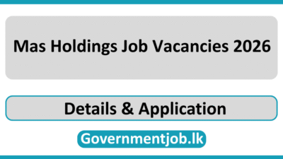 Mas Holdings Job Vacancies 2026