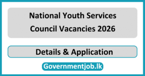 National Youth Services Council Vacancies 2026 Application