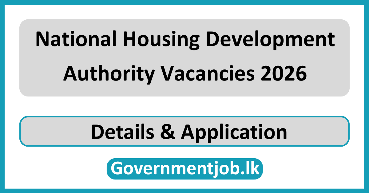 National Housing Development Authority Vacancies 2026