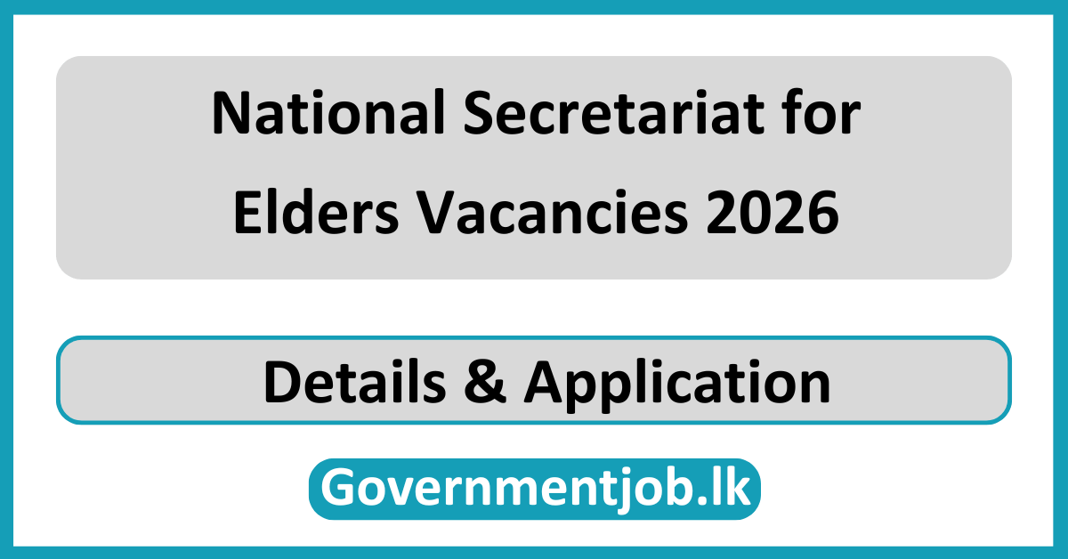 National Secretariat for Elders Vacancies 2026